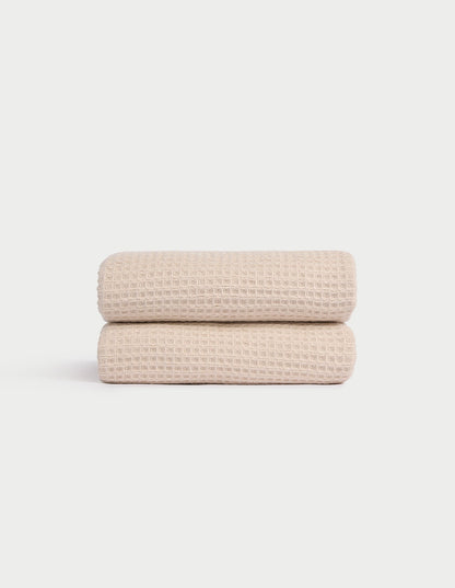 Cozy Earth Waffle Hand Towels