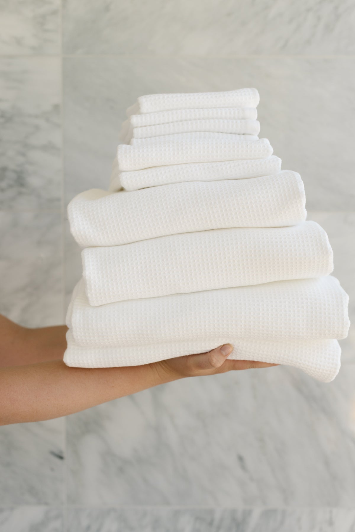 Cozy Earth Complete Waffle Bath Bundle