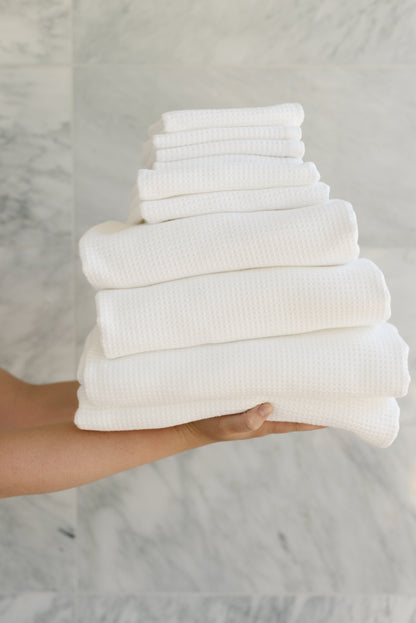 Cozy Earth Complete Waffle Bath Bundle