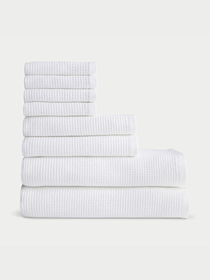 Cozy Earth Waffle Bath Towel Set