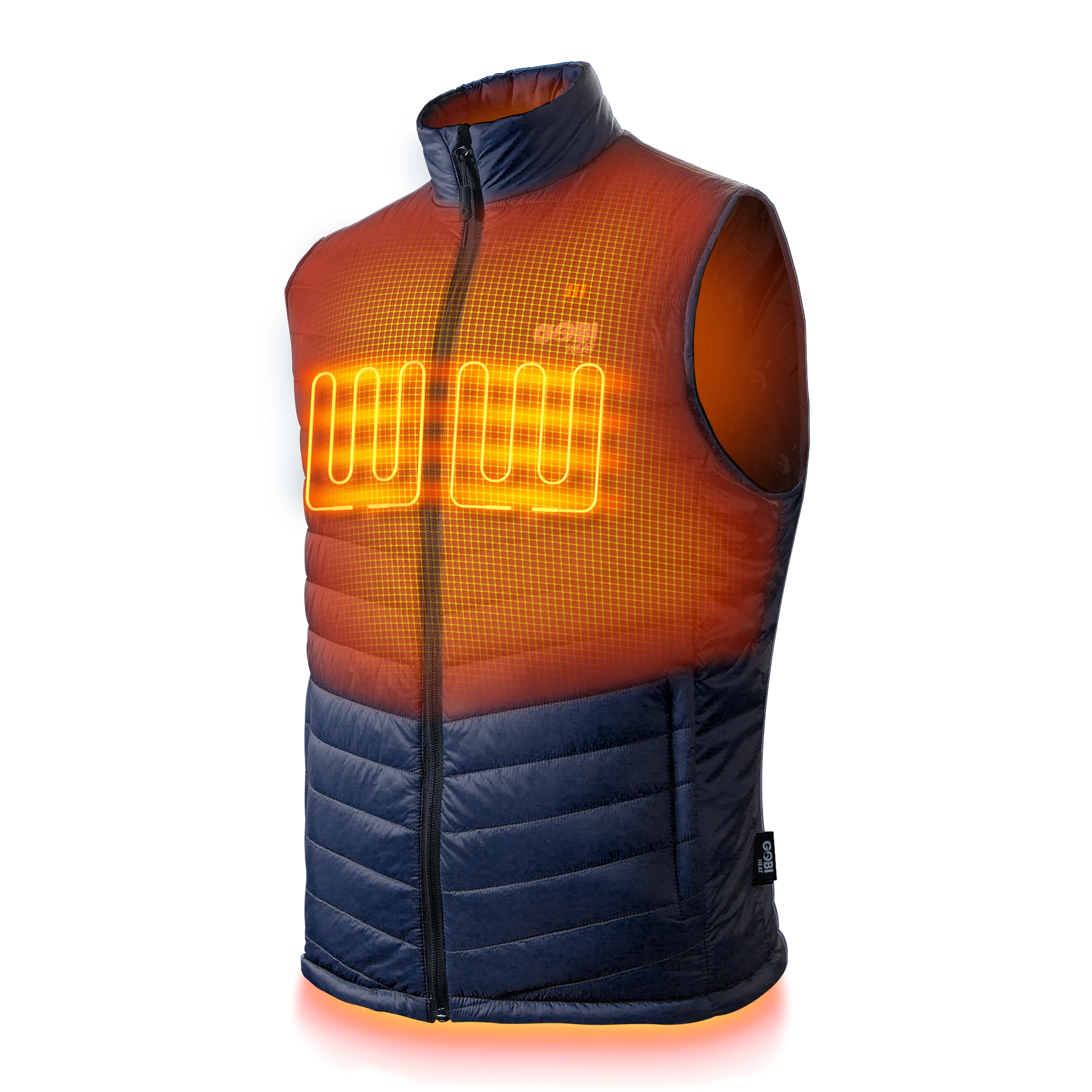 Gobi Heat Dune Mens Heated Vest - Mann