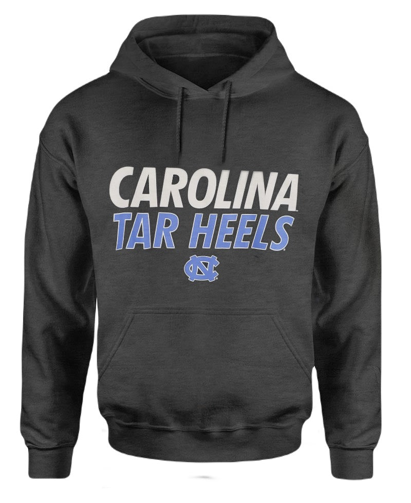 North Carolina Tar Heels - NC Interlock Logo Hoodie - Mann