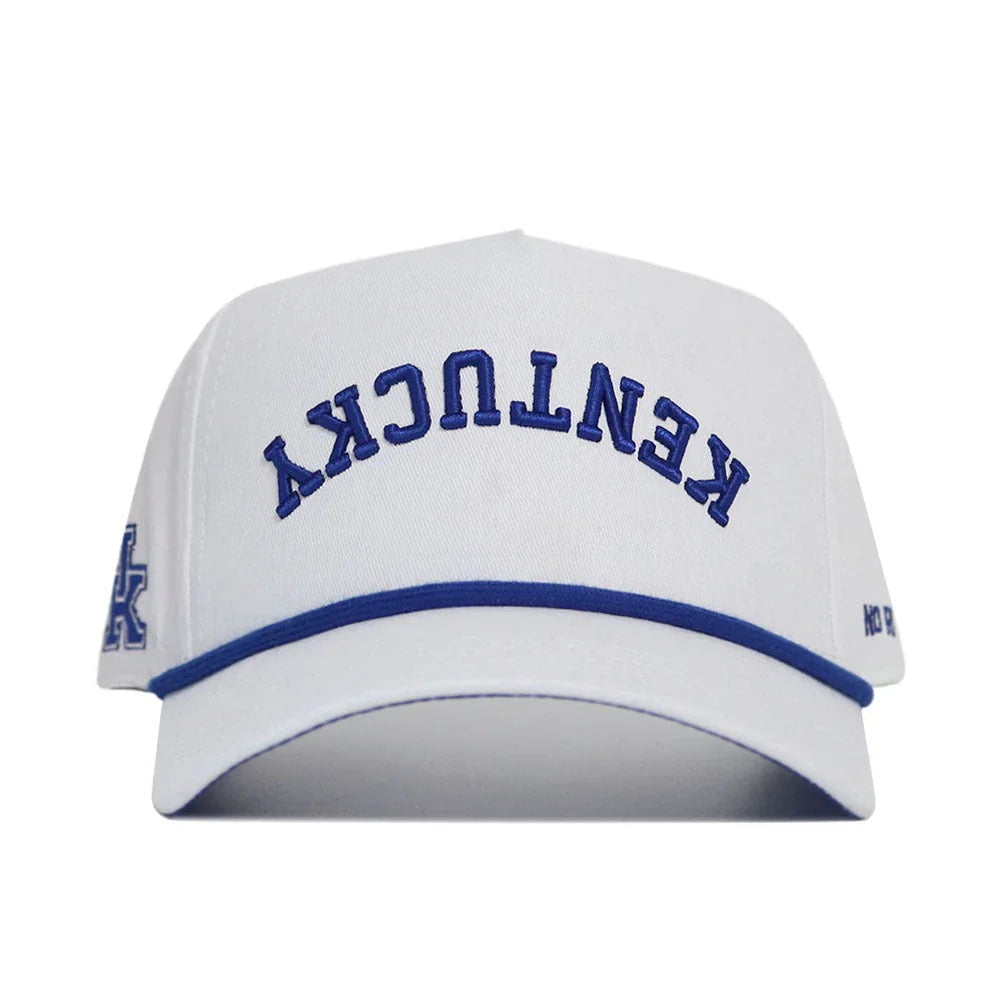 Kentucky Wildcats - White Upside Down Kentucky Hat - Mann