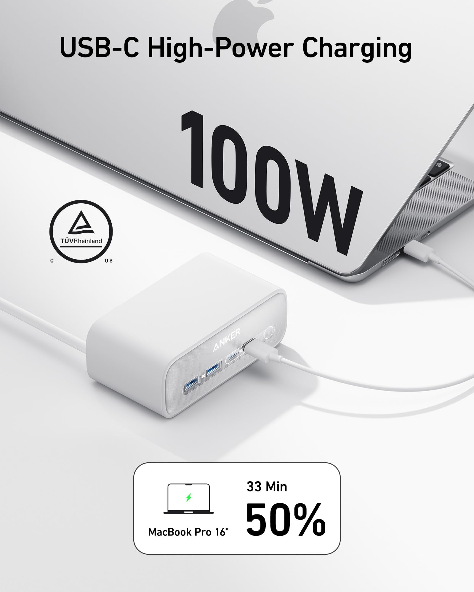 Anker 7-in-1 USB-C Charging Station (100W) BOA - Mann
