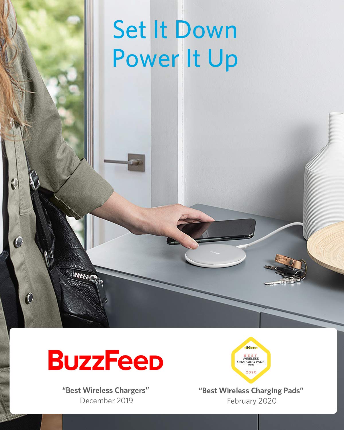 Anker 313 Wireless Charger (Pad) - Mann