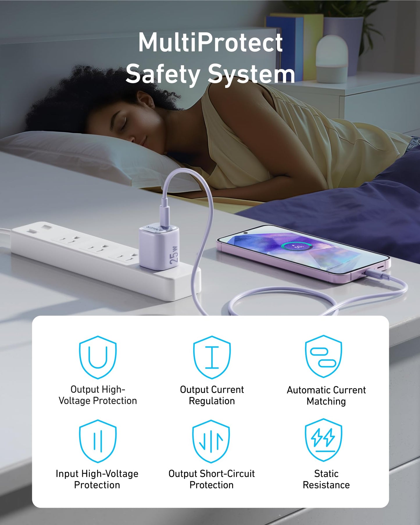Anker Charger (25W, Compact) - Mann