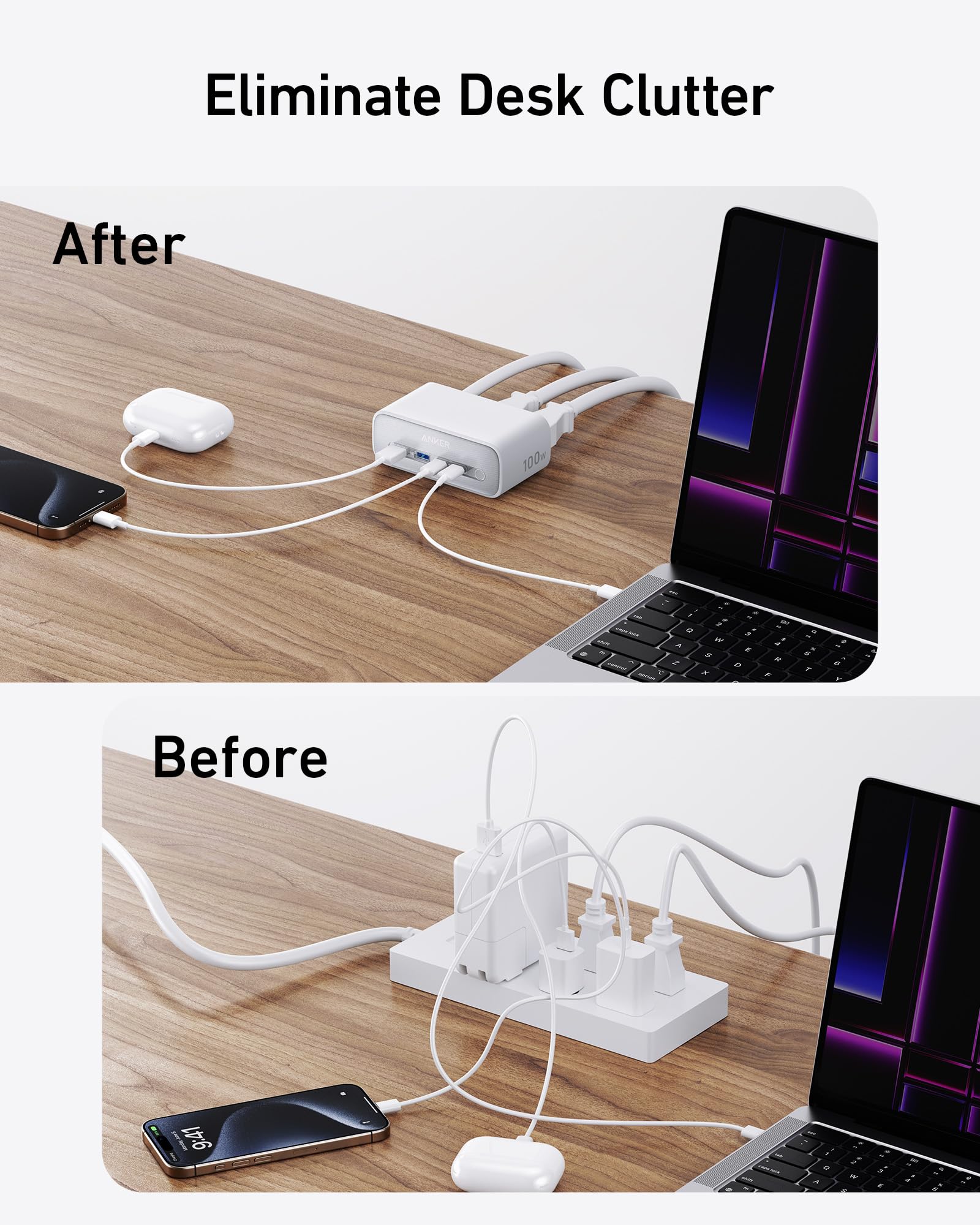 Anker Charging Station (7-in-1, 100W) - Mann