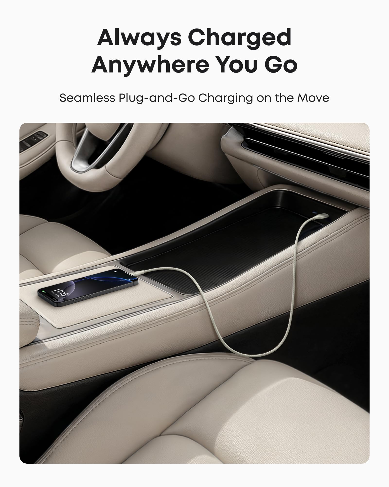 Anker USB-A to USB-C Cable (3 ft/6 ft, Upcycled-Braided) - Mann
