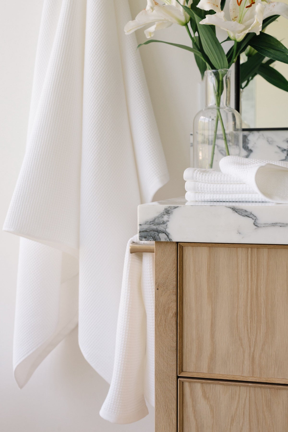 Cozy Earth Waffle Bath Sheets