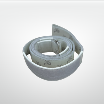 iReliev I AM Leather Monogram Yoga Strap