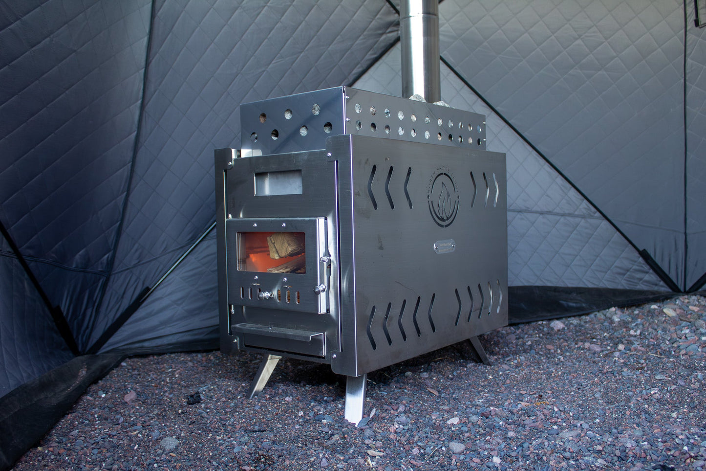 NSS Sauna Tent Wood Stove XL - Mann