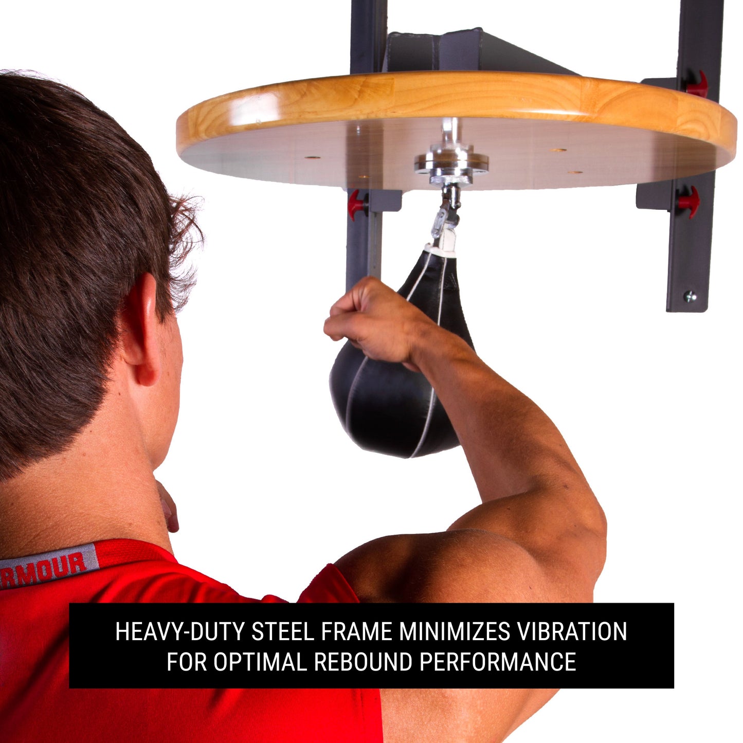 XMARK Professional Speed Bag Platform with Chain Swivel for MMA and Boxing