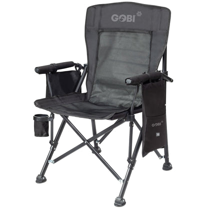 Gobi Heat Zephyr Dual-Zoned Cooling Camp Chair - Mann