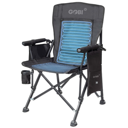 Gobi Heat Zephyr Dual-Zoned Cooling Camp Chair - Mann
