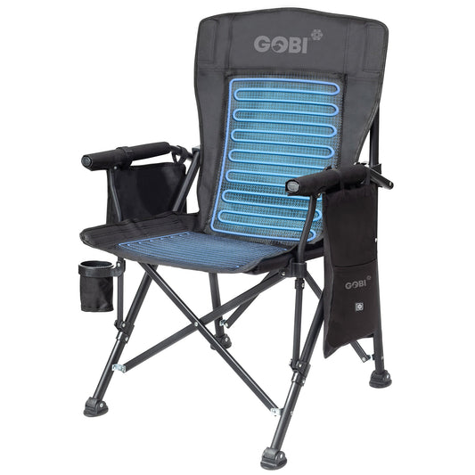 Gobi Heat Zephyr Dual-Zoned Cooling Camp Chair - Mann