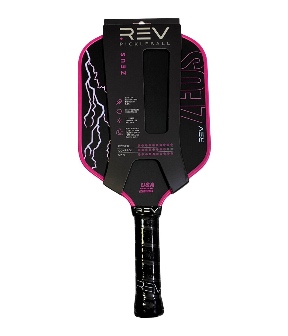 REV Pickleball ZEUS Paddle - Mann