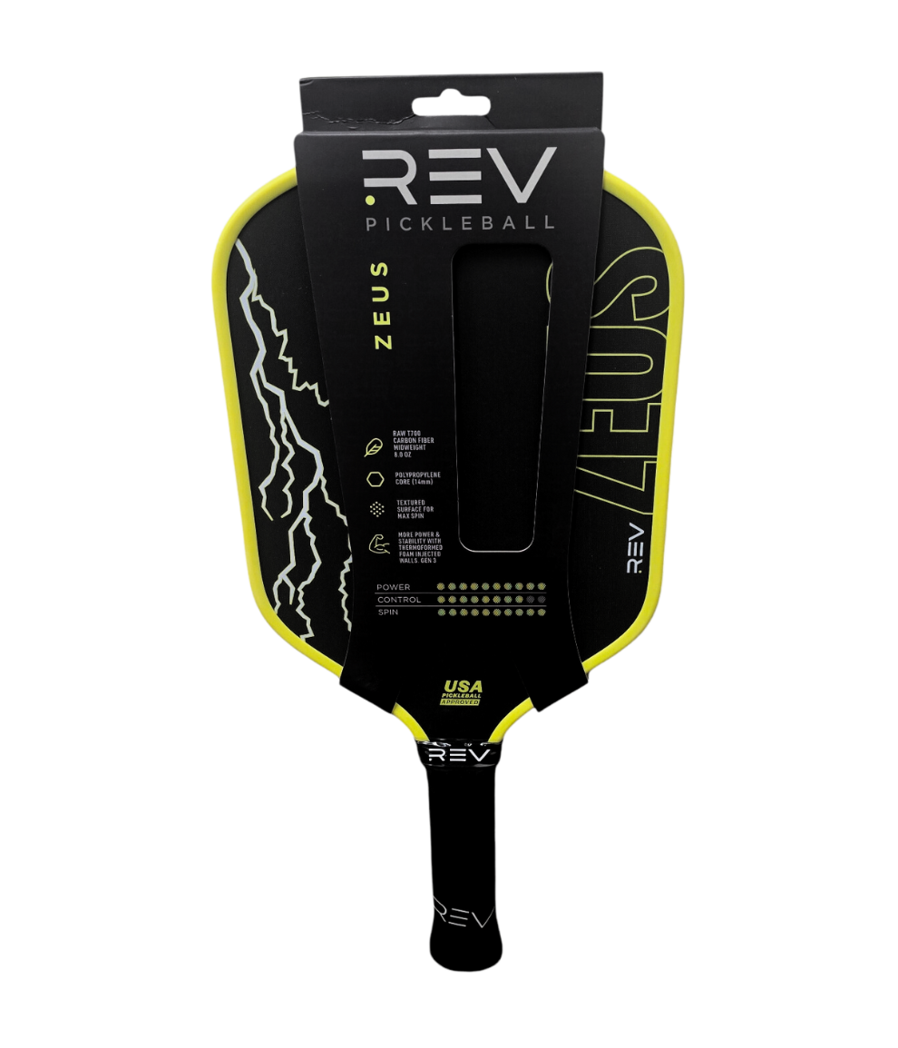 REV Pickleball ZEUS Paddle - Mann