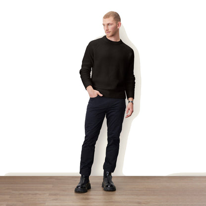 Italic Aidan Chunky Cashmere Crewneck - Mann