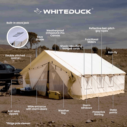WDO 14'x16' Alpha Pro Wall Tent