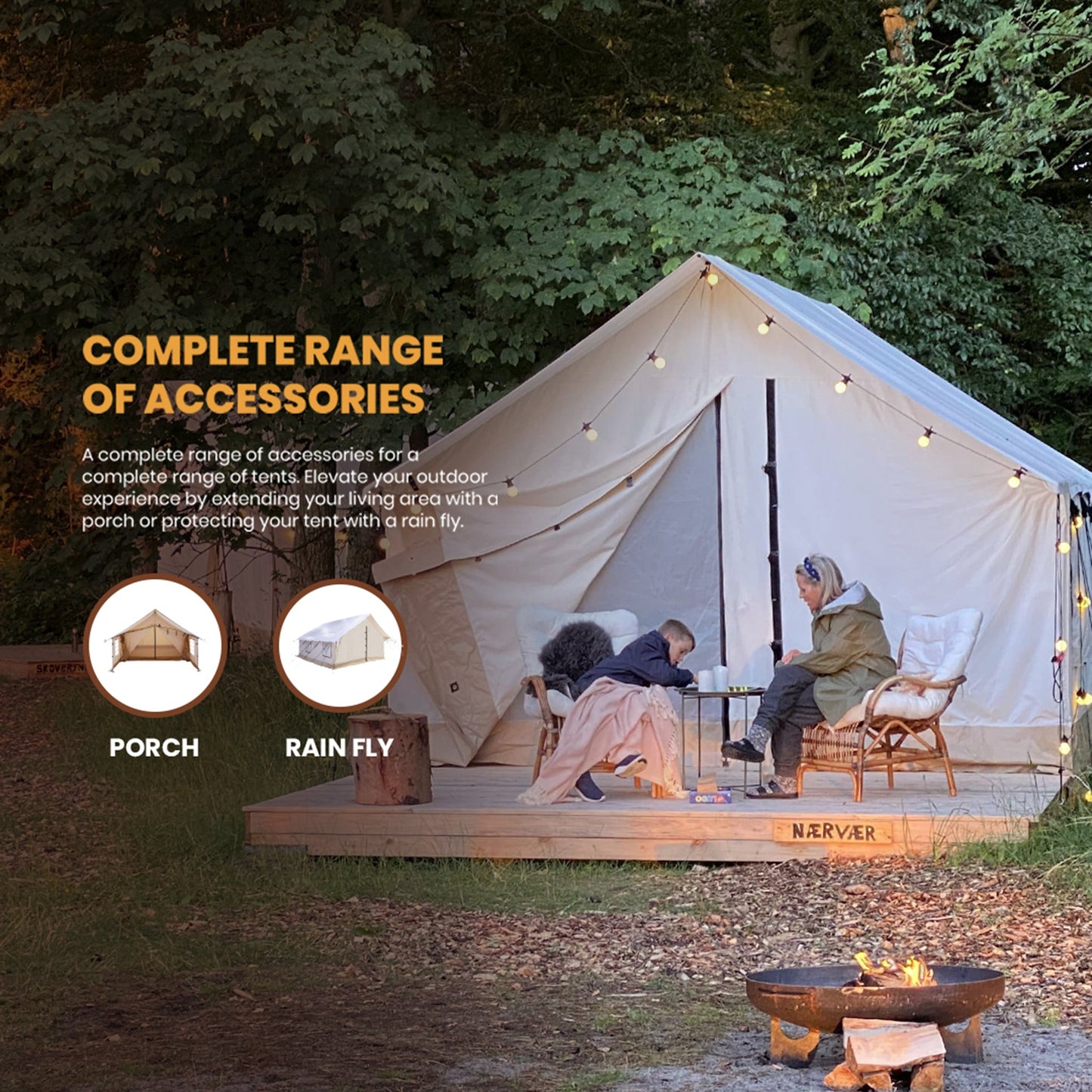 WDO 16'x20' Alpha Wall Tent