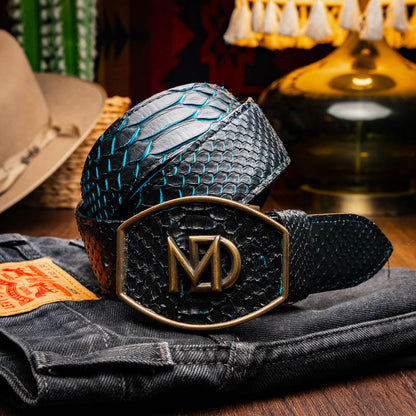 MDM Arkansas Belt Black / Blue - Mann