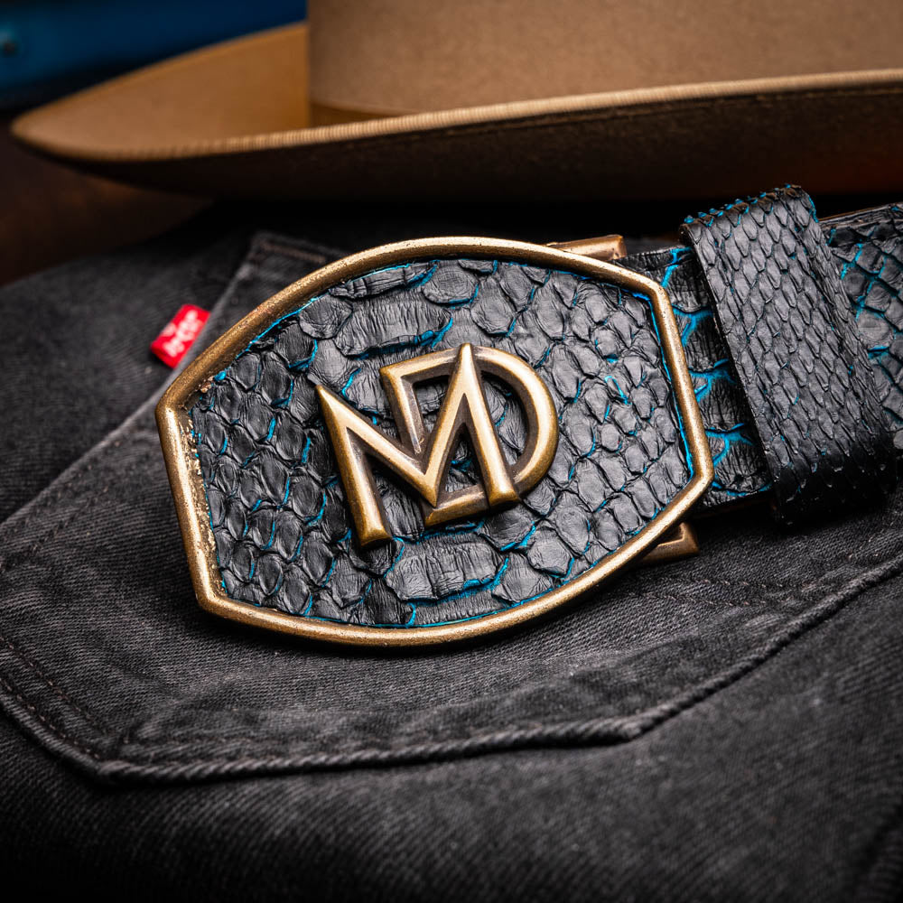 MDM Arkansas Belt Black / Blue - Mann