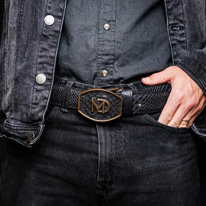 MDM Arkansas Belt Black / Blue - Mann
