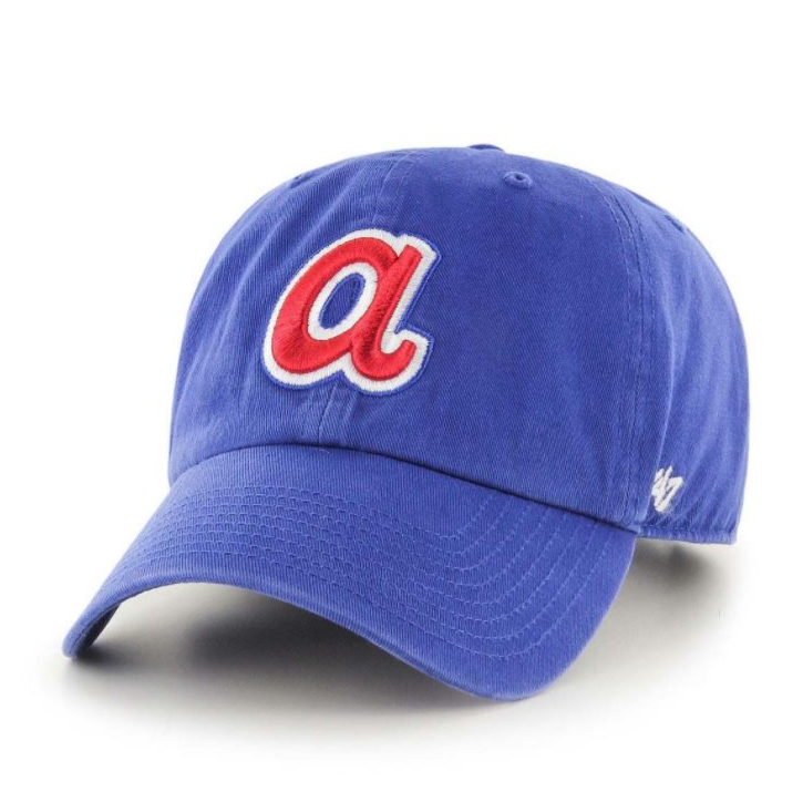 Atlanta Braves - Cooperstown Royal Clean Up All Hat, 47 Brand - Mann