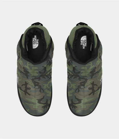 Size 9M The North Face ThermoBall Traction Bootie 'Thyme Brushwood Camo Print/TNF Black'