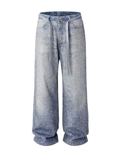 UNDEVELOPED Azul Rhinestone Denim