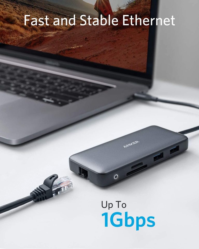 Anker 553 USB-C Hub (8-in-1) - Mann