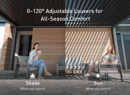 FlexPatio POWER+ Gen 2 Motorized Pergola