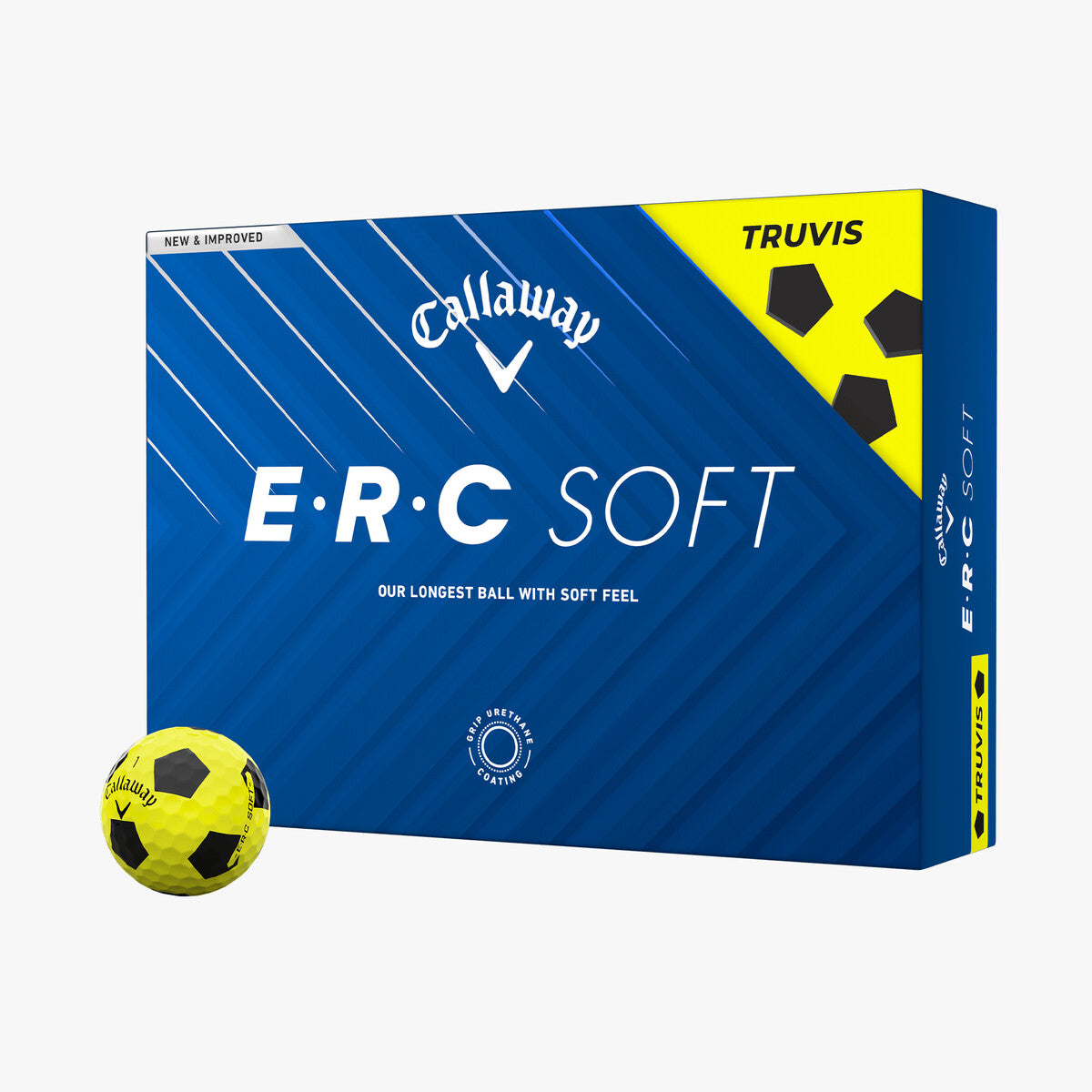 Callaway ERC Soft Truvis Yellow 2025 Golf Balls