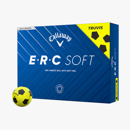 Callaway ERC Soft Truvis Yellow 2025 Golf Balls