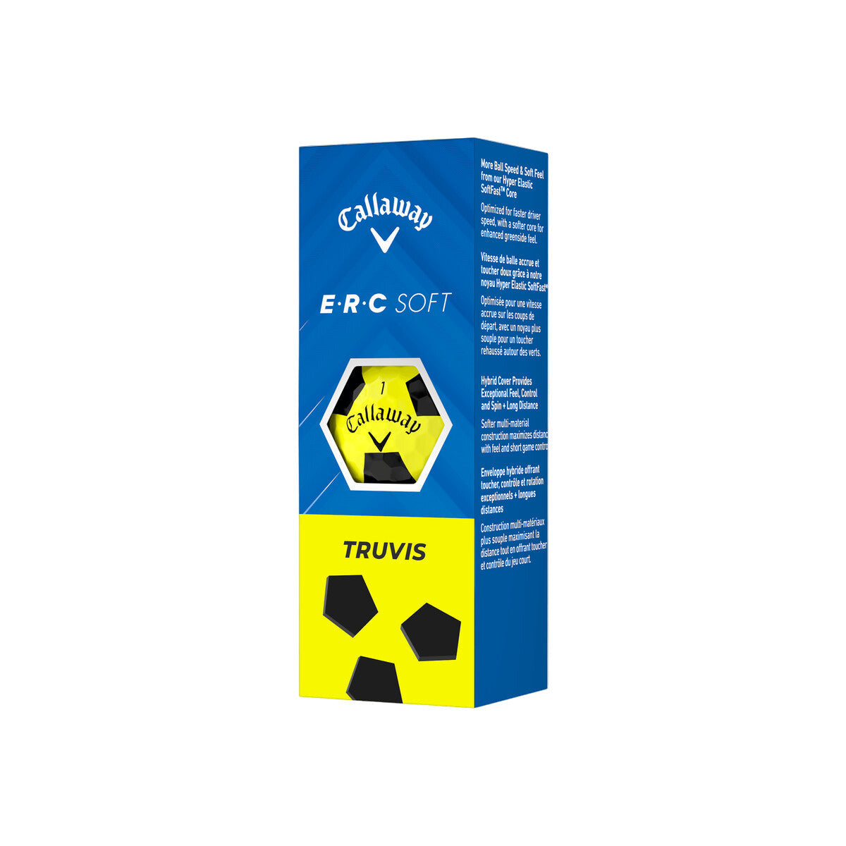 Callaway ERC Soft Truvis Yellow 2025 Golf Balls