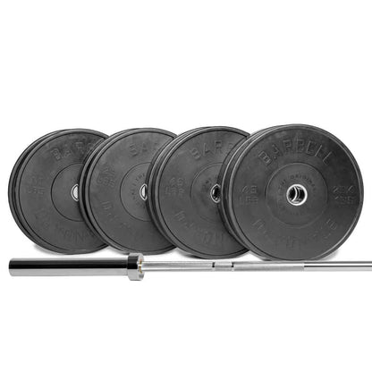 Barbell Standard - Barbell 1000 Compact Barbell Weight Sets - Mann