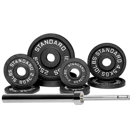 Barbell Standard - Barbell & Weight Set Bundle Builder - Mann