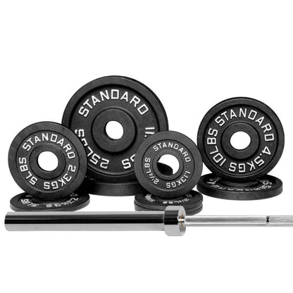 Barbell Standard - Barbell & Weight Set Bundle Builder - Mann