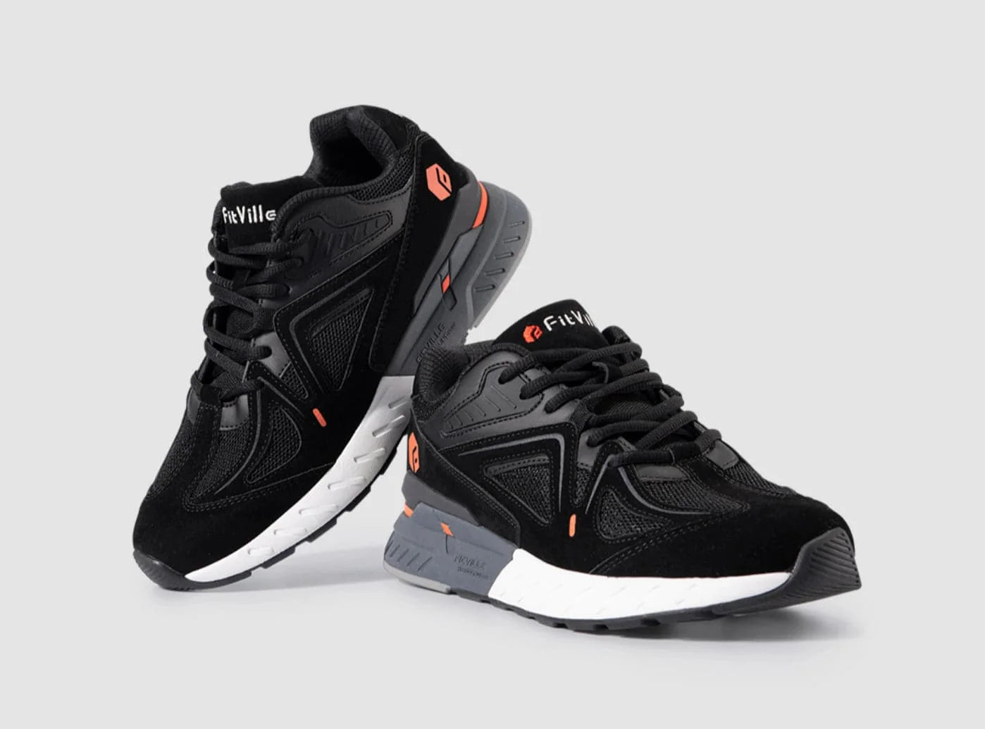 FitVille Men's Rebound Core Walking Shoes V1 - 8