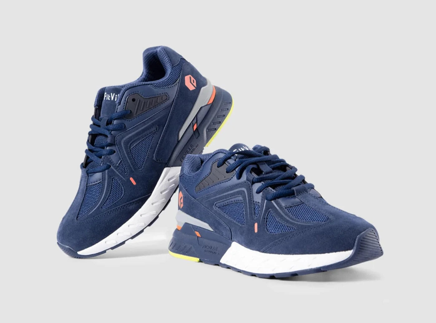 FitVille Men's Rebound Core Walking Shoes V1 - 16