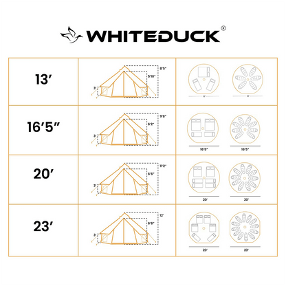 WDO 20' Avalon Bell Tent
