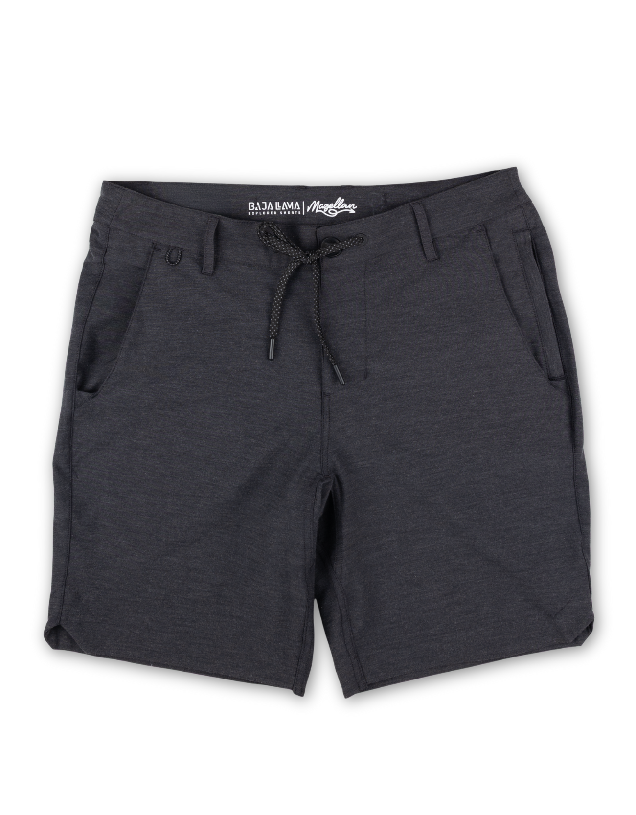 Baja Llama Magellan Explorer Shorts - Black Heather