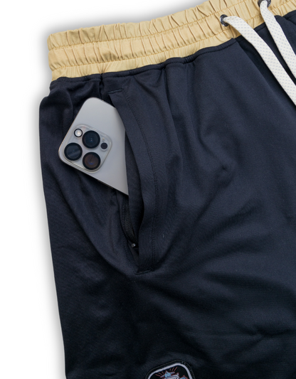 Baja Llama Macha Zero Lounge Shorts - Retro Black