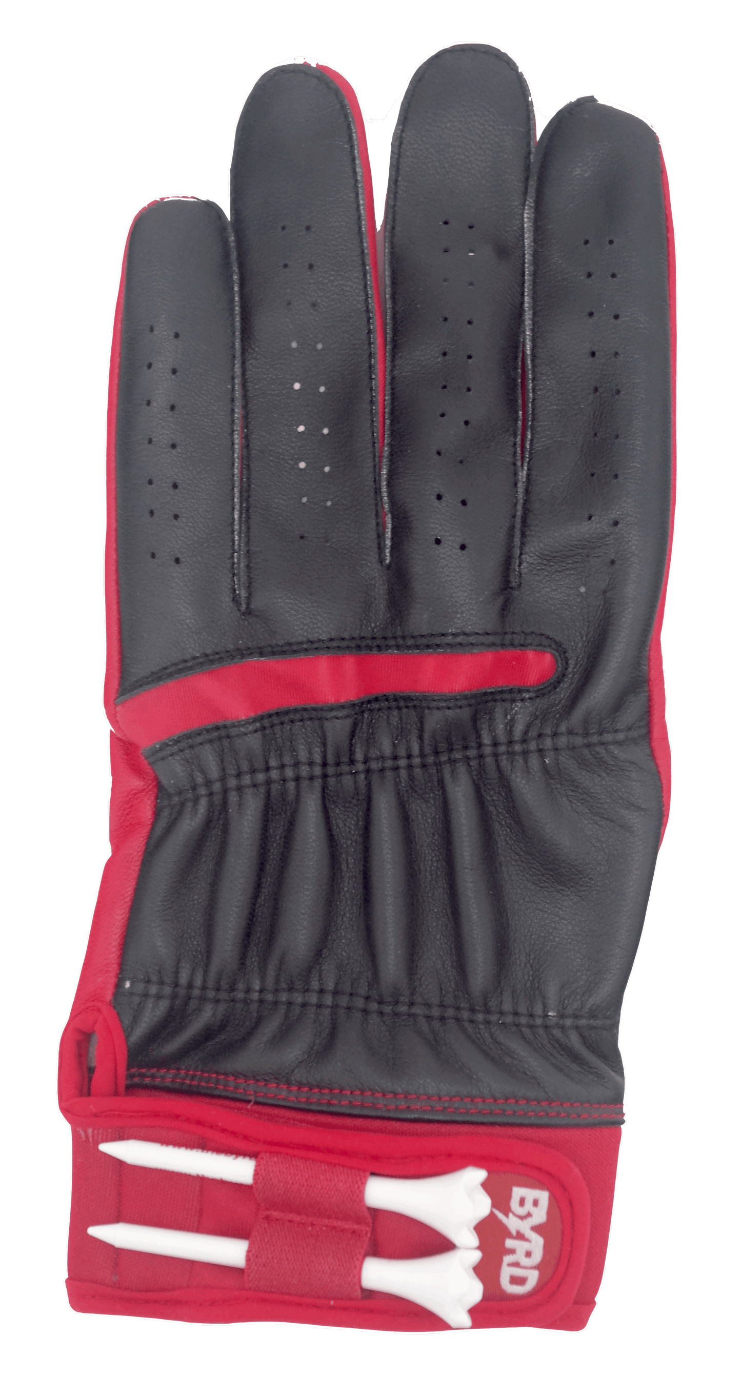 Byrd Golf Glove ∞ Black/Red