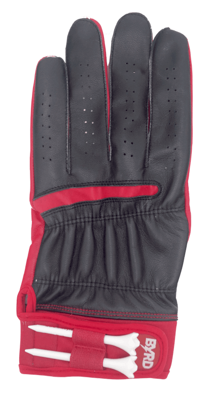 Byrd Golf Glove ∞ Black/Red