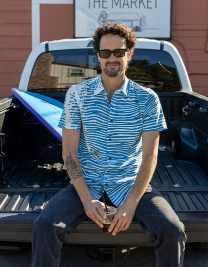Baja Llama 100 Foot Wave - Vagabond Button Up
