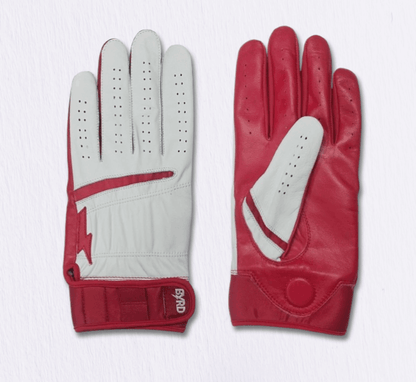 Byrd Golf Glove ∞ White/Red