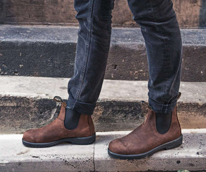 Size 9.5M Blundstone 1609 Classics Chelsea Boots - Antique Brown