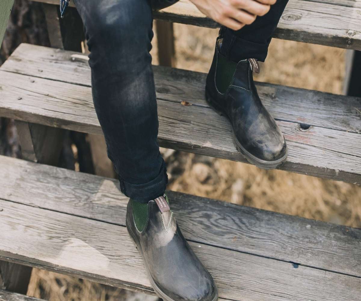 Blundstone 519 Original Chelsea Boots - Brown Olive