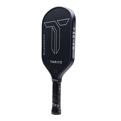 Thrive Pickleball Blackout 16mm (POWER SERIES) Includes Head Cover, Lead Weights, Key Chain, and Weight Card. - Mann